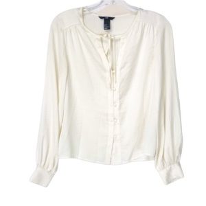 H&M Ivory Blouse